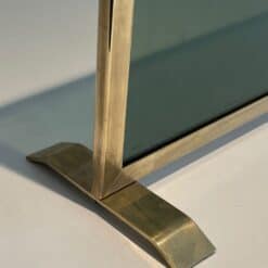 French Green Glass Fireplace Screen - Leg Detail Two - Styylish