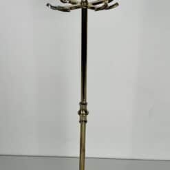 French Neoclassical Brass Fireplace Companion Set - Stand - Styylish