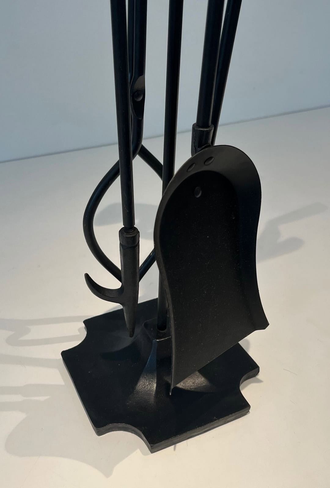 French Golf-Themed Fireplace Companion Set - Tools Detail - Styylish