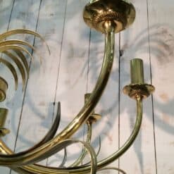 French Pineapple Chandelier in the Style of Maison Charles, 1970s - Image 7