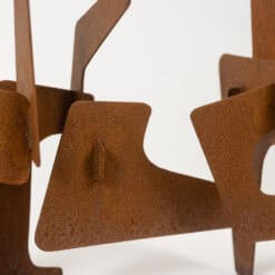 Contemporary Corten Steel Abstract Sculpture by MPCEM - Detail Three - Styylish