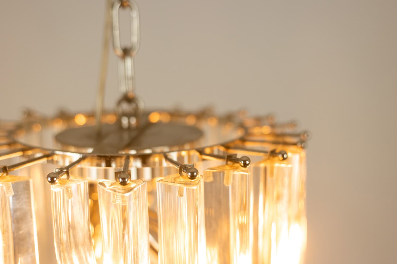 Venini Murano Glass Pendant Light, Italy, 1980s - Image 7