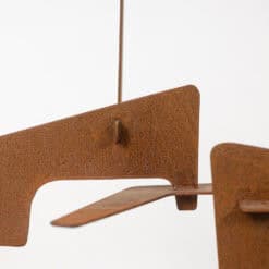 Contemporary Corten Steel Abstract Sculpture by MPCEM - Detail Two - Styylish