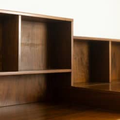 Silvio Coppola for Bernini Step-Back Sideboard in Walnut, Italy, 1960s - Image 8