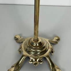 French Neoclassical Brass Fireplace Companion Set - Base Detail - Styylish