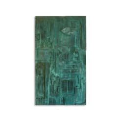 Monumental Brutalist Wooden Triptych by Victoire de Segonzac - Image 9