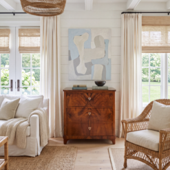 Small Biedermeier Dresser in an elegant Summer House Setting- Styylish