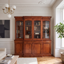 19th century Library Cabinet- in an elegant European apartment- Styylish