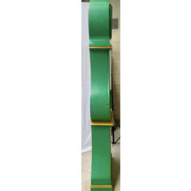 19th Century Swedish Mora Clock in Green and Gold