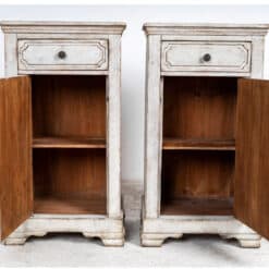 Pair of Swedish Gustavian Style Painted Cabinets, circa 1850 - Image 4