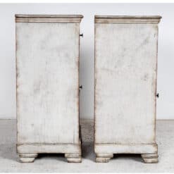 Alternative view of Pair of Swedish Gustavian Style Painted Cabinets, circa 1850