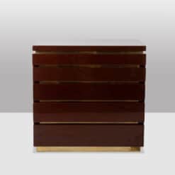 Alternative view of Jean-Claude Mahey Lacquered Chest of Drawers