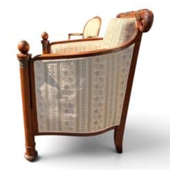 Early 19th Century South German Empire Biedermeier Mahogany Sofa- side view- Styylish