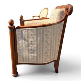 Early 19th Century South German Empire Biedermeier Mahogany Sofa, c. 1810-20