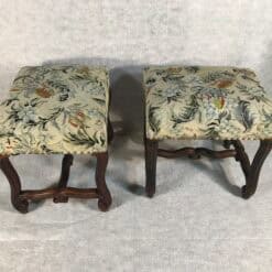 Pair of French Baroque-Style Tabouret, 19th century - Image 4