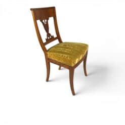 Set of Four Biedermeier Walnut Chairs, 1820 - Image 5