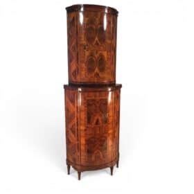 Antique Louis XVI Corner Cabinet, Germany 1780