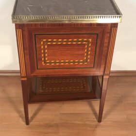French Louis XVI Marquetry Side Table, Paris, circa 1770