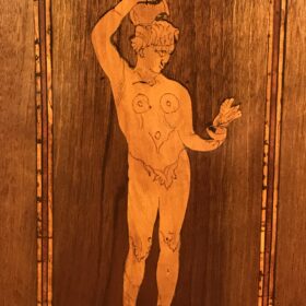 Italian Provincial Neoclassical Marquetry Cabinet, circa 1780