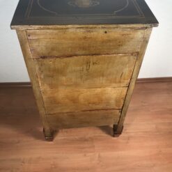 Italian Provincial Neoclassical Marquetry Cabinet- back view - Styylish