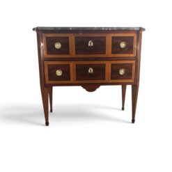 French Louis XVI Mahogany Chest of Drawers- Styylish