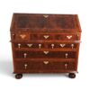 Antique Baroque Marquetry Secretary Desk- Styylish