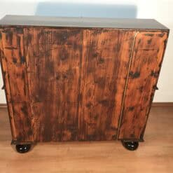 Antique Baroque Marquetry Slant-Front Secretary Desk, 18th Century - Image 6