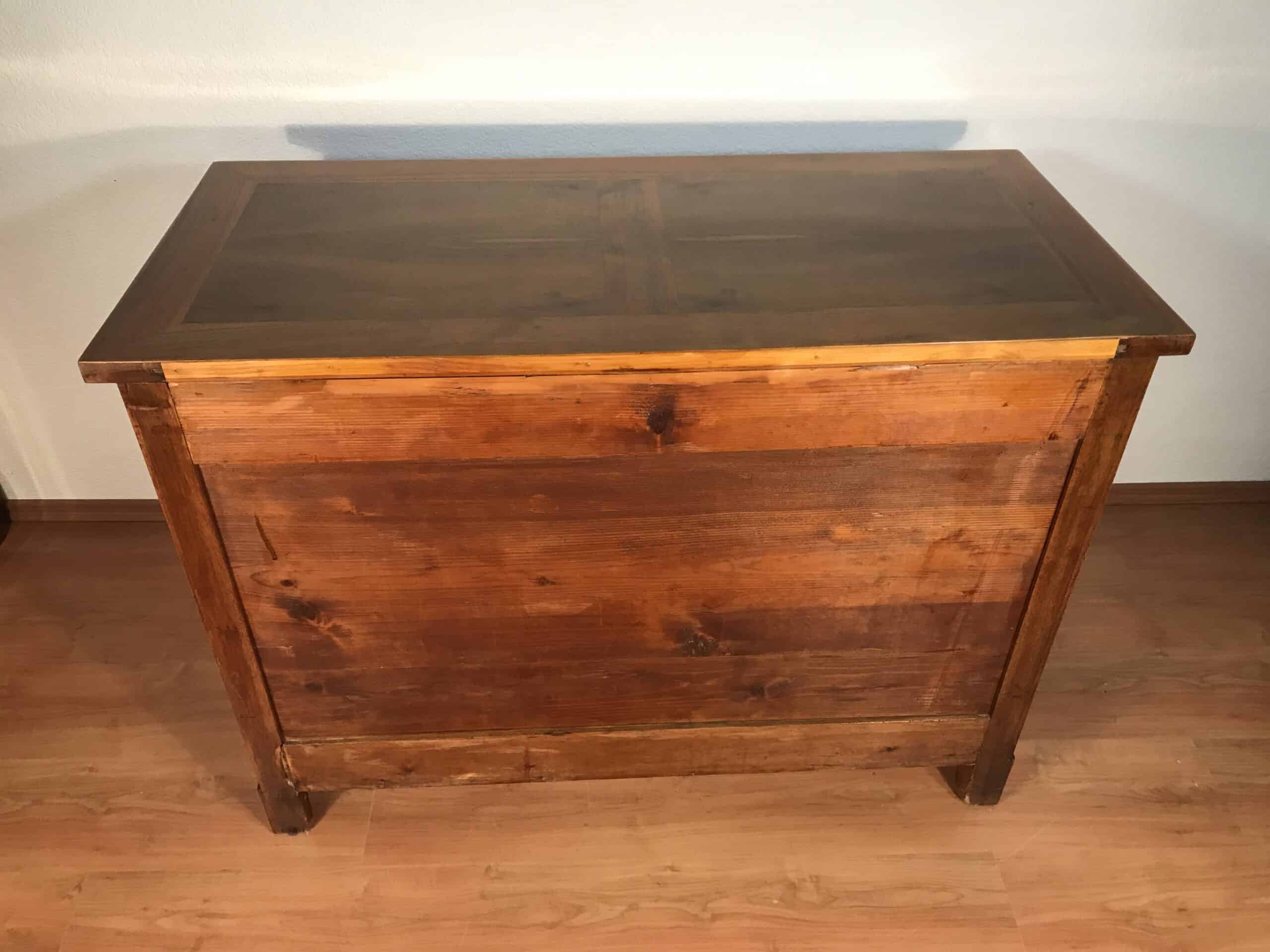 German Biedermeier Walnut Dresser, 1820 - Image 5