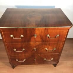 Antique Biedermeier Walnut Chest of Drawers, circa 1820 - Image 8