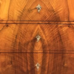 Antique Biedermeier Walnut Chest of Drawers, circa 1820 - Image 4