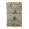 Contemporary French Hand-Painted Parrot Canvas - Styylish