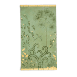 Contemporary French Hand-Painted Parrot Canvas - Styylish
