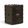 Antique Bauche Metal Travel Safe - Styylish