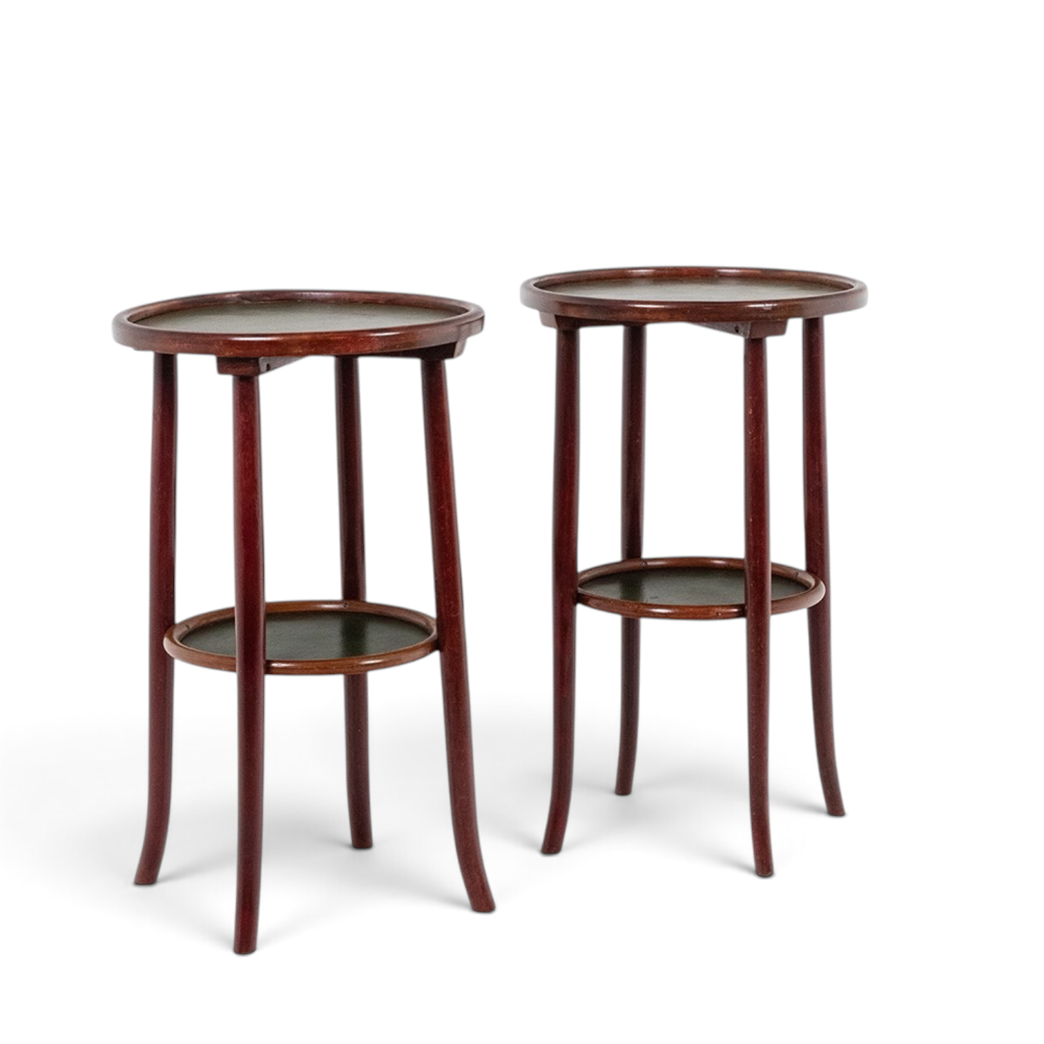 Michael Thonet Two-Tiered Side Tables - Styylish
