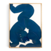 The Twins, Contemporary Carved Wood Bas-Relief Panel - Styylish