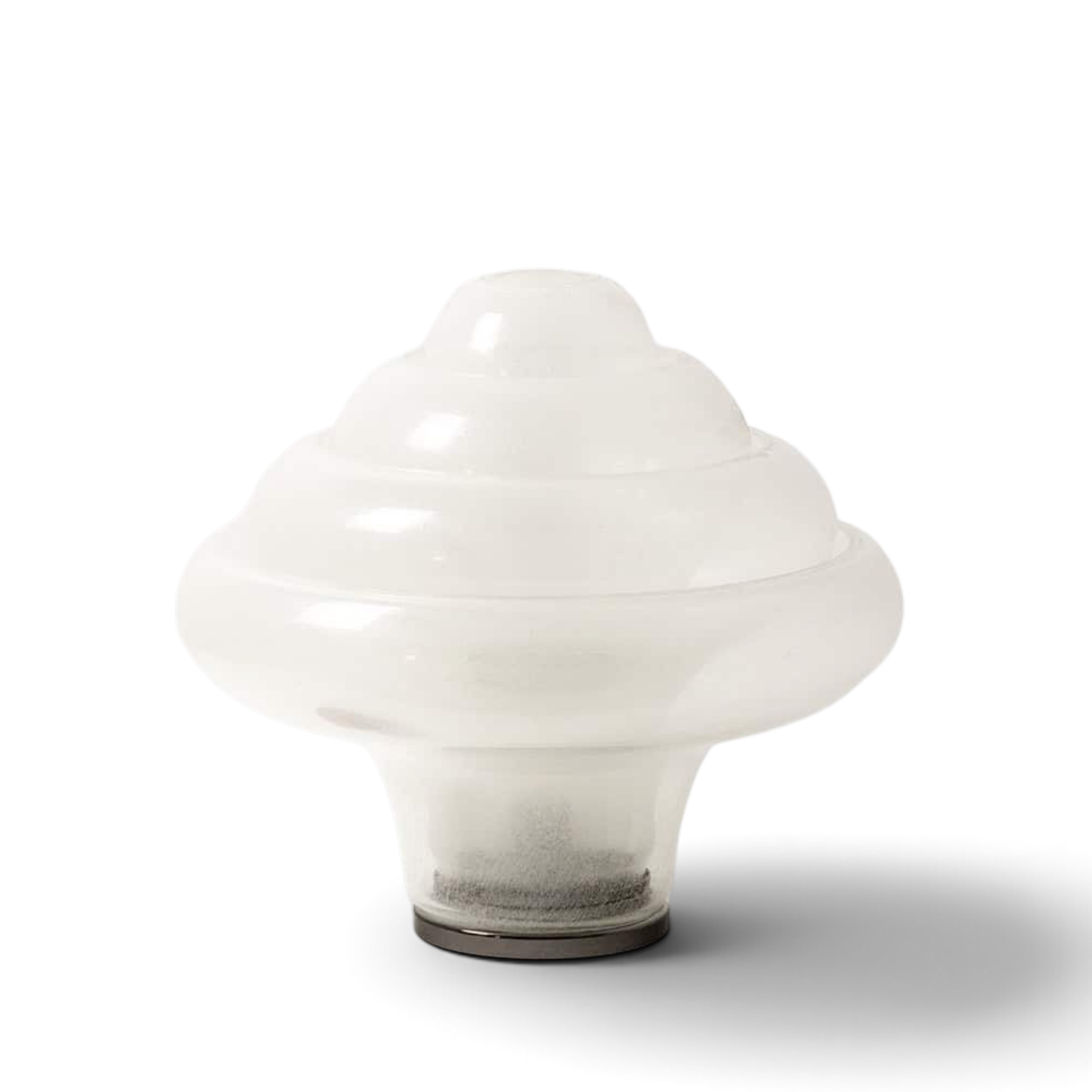 Carlo Nason Lotus Bubbled Glass Lamp - Styylish