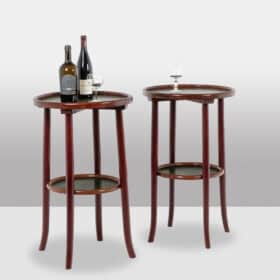 Michael Thonet Two-Tiered Side Tables