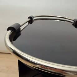 Art Deco Bar Cart, Black Lacquer, France, circa 1930 - Image 16