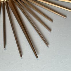French 1950s–1960s Chaty Style Sunburst Mirror - Detail Two - Styylish