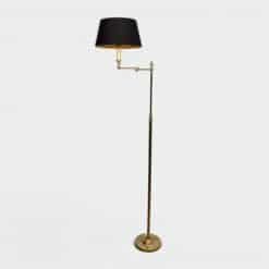 Neoclassical Gilt Brass Reading Lamp - Styylish