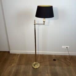 Neoclassical Gilt Brass Reading Lamp - View Three - Styylish