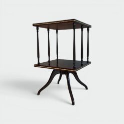 Edwardian Revolving Mahogany Table - Styylish