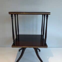 Edwardian Revolving Mahogany Table - View Six - Styylish