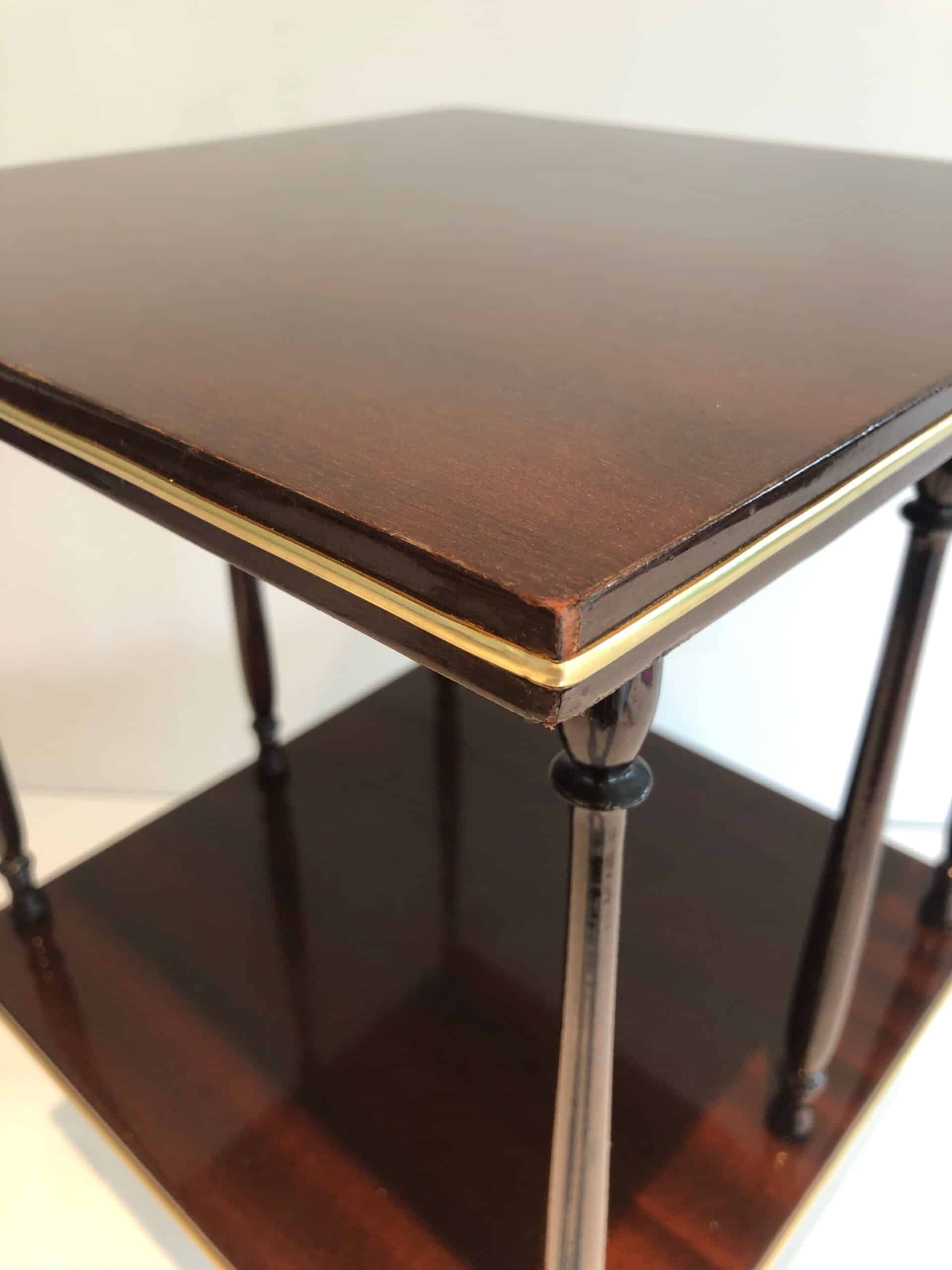 Edwardian Revolving Mahogany Table - Detail One - Styylish