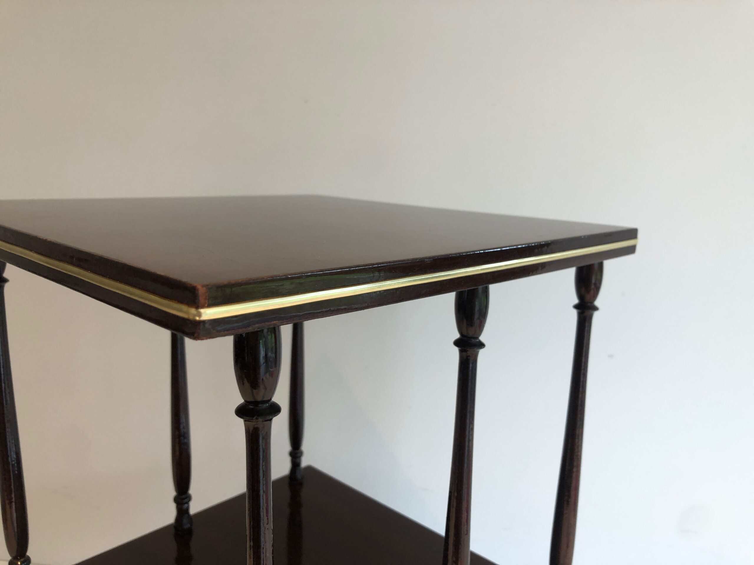 Edwardian Revolving Mahogany Table - Detail Two - Styylish