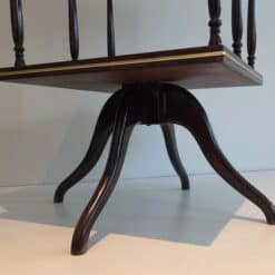 Edwardian Revolving Mahogany Table - Detail Four - Styylish