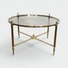 Maison Baguès Style Brass and Glass Coffee Table - Styylish