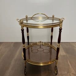 Maison Baguès Style Oval Bar Cart - View Four - Styylish