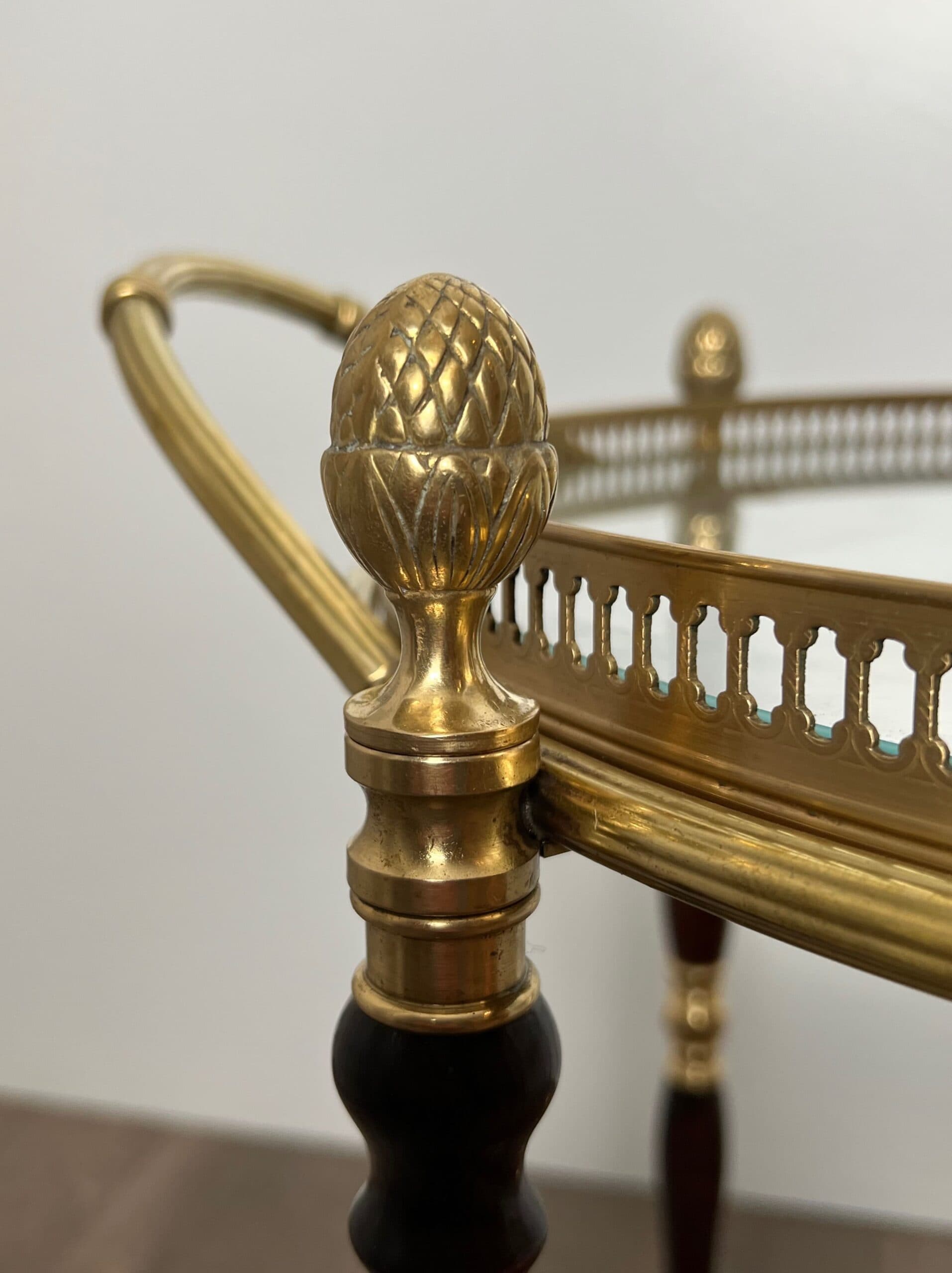 Maison Baguès Style Oval Bar Cart - Detail One - Styylish