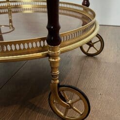 Maison Baguès Style Oval Bar Cart - Detail Four - Styylish